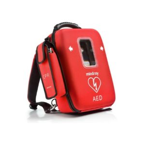 Zaino rosso per DAE BeneHeart Serie C
